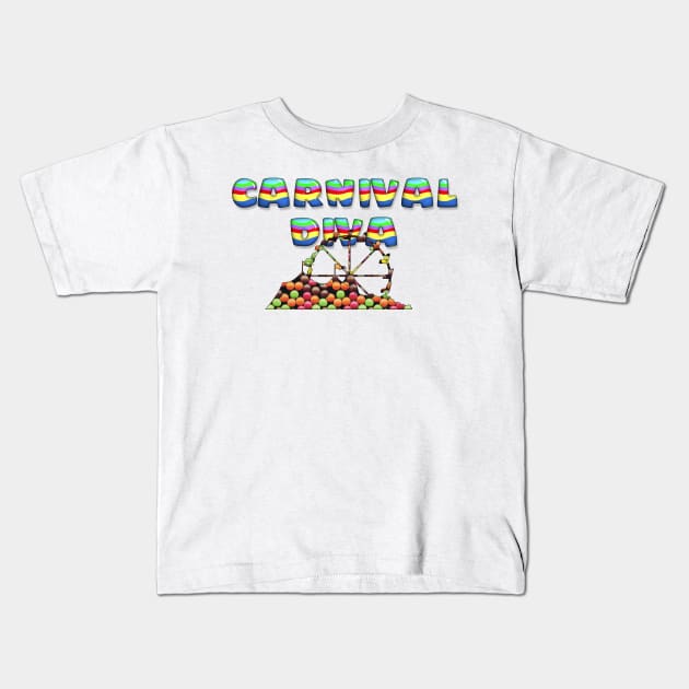 Carnival Diva Kids T-Shirt by teepossible